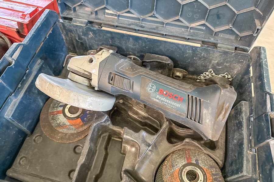 Akku Einhandwinkelschleifer Bosch GWS 18-125 V-LI